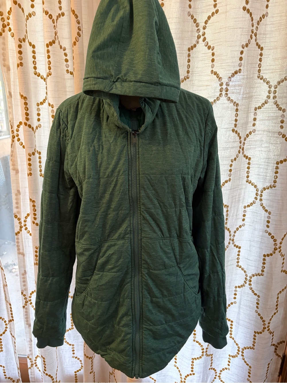 Women’s Marmot Green Quilted Jacket